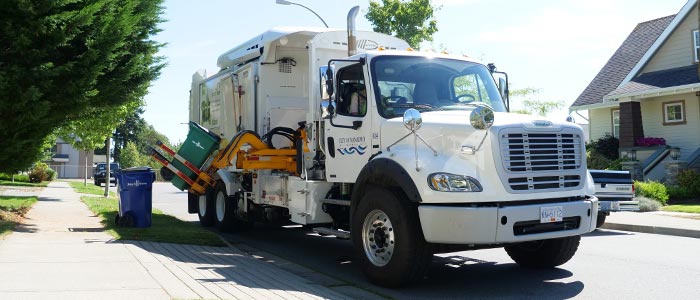 CNG Recycling Truck